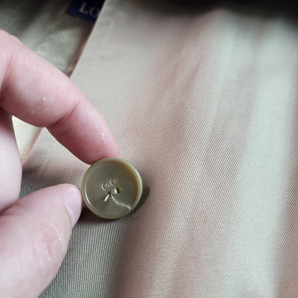 London Fog Womens Beige Trench Coat Hooded Removable Liner Size M Medium - Picture 6 of 10